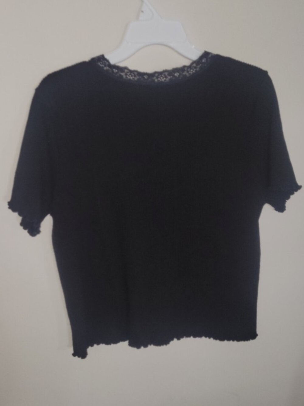 Forever 21+ black cardigan 0XL/1XL - Picture 3 of 5